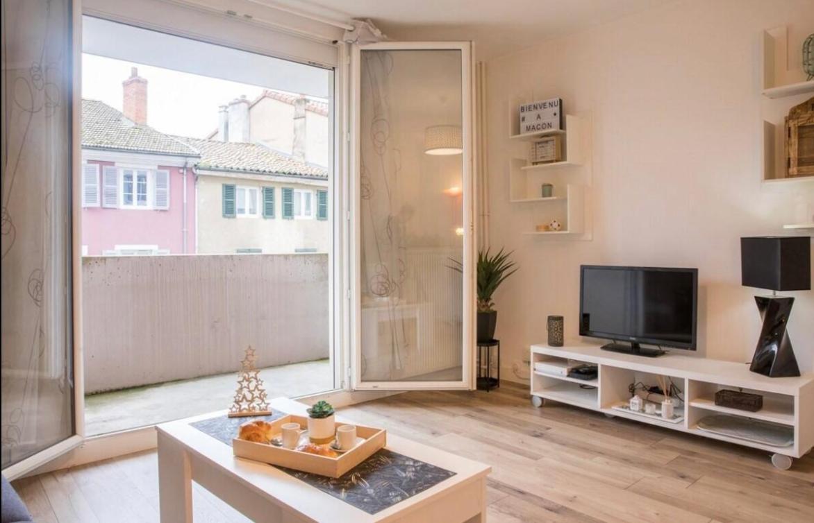Charmant Appartement T1 Mâcon Eksteriør bilde